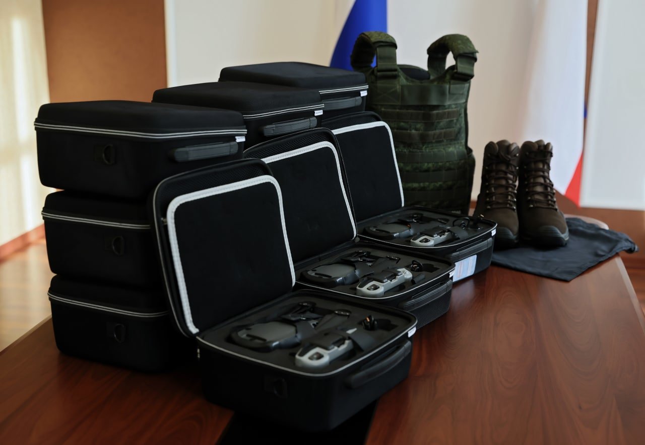 Более 20 беспилотников передали мобилизованным крымчанам бизнесмены></div>
	<div class=