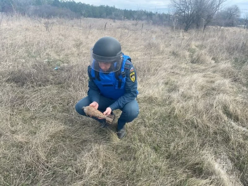 Взрывоопасные предметы нашли в двух районах Крыма