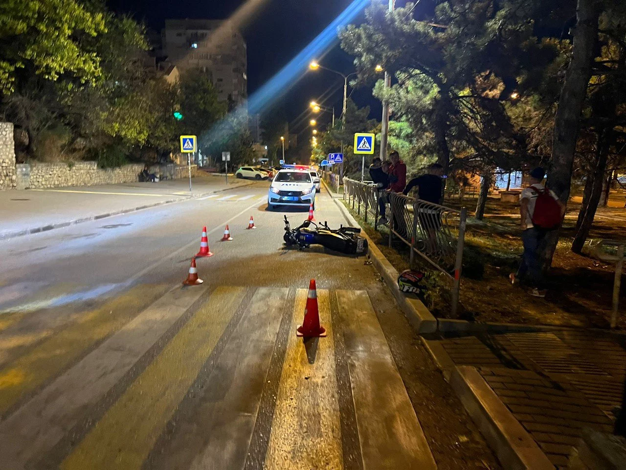 ДТП с участием 15-летнего мотоциклиста произошло в Севастополе></div>
	<div class=