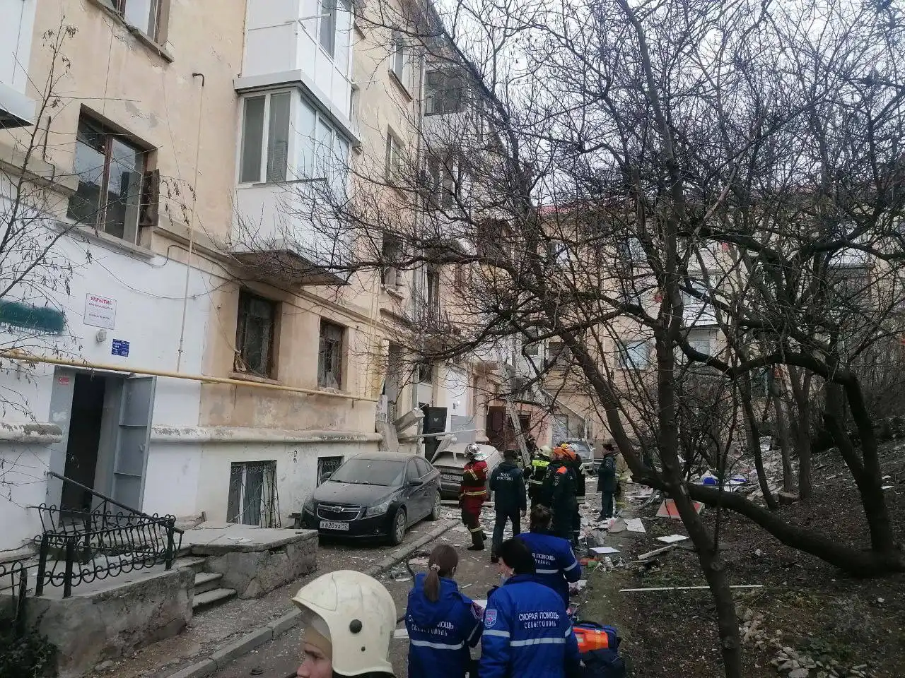 Взрыв газа в жилом доме произошёл на Северной стороне Севастополя