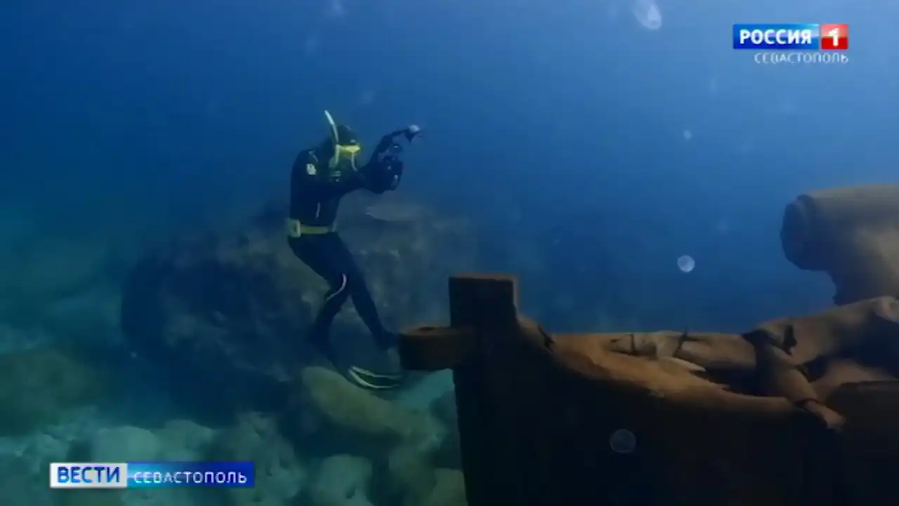 Откроется ли тайна подводной находки, обнаруженной в Голубой бухте Севастополя></div>
	<div class=