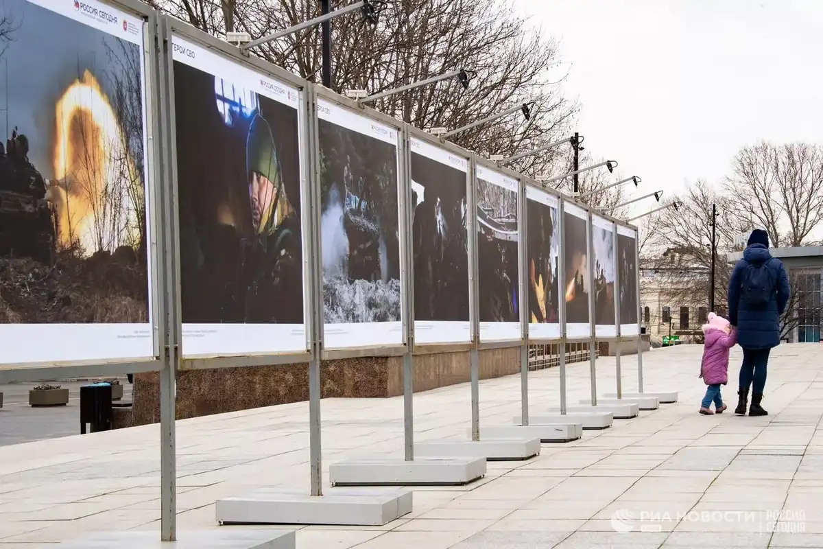 В Симферополе открылась фотовыставка «Герои СВО» медиагруппы «Россия сегодня»