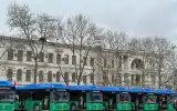 Севастополь получил 18 брендированных отечественных автобусов