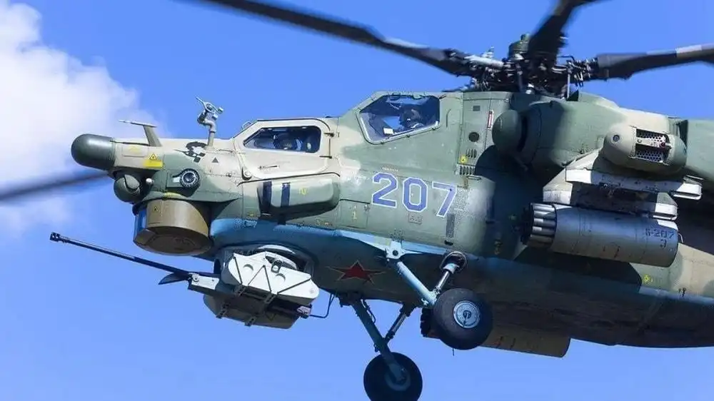У западного побережья Крыма потерпел крушение Ми-24