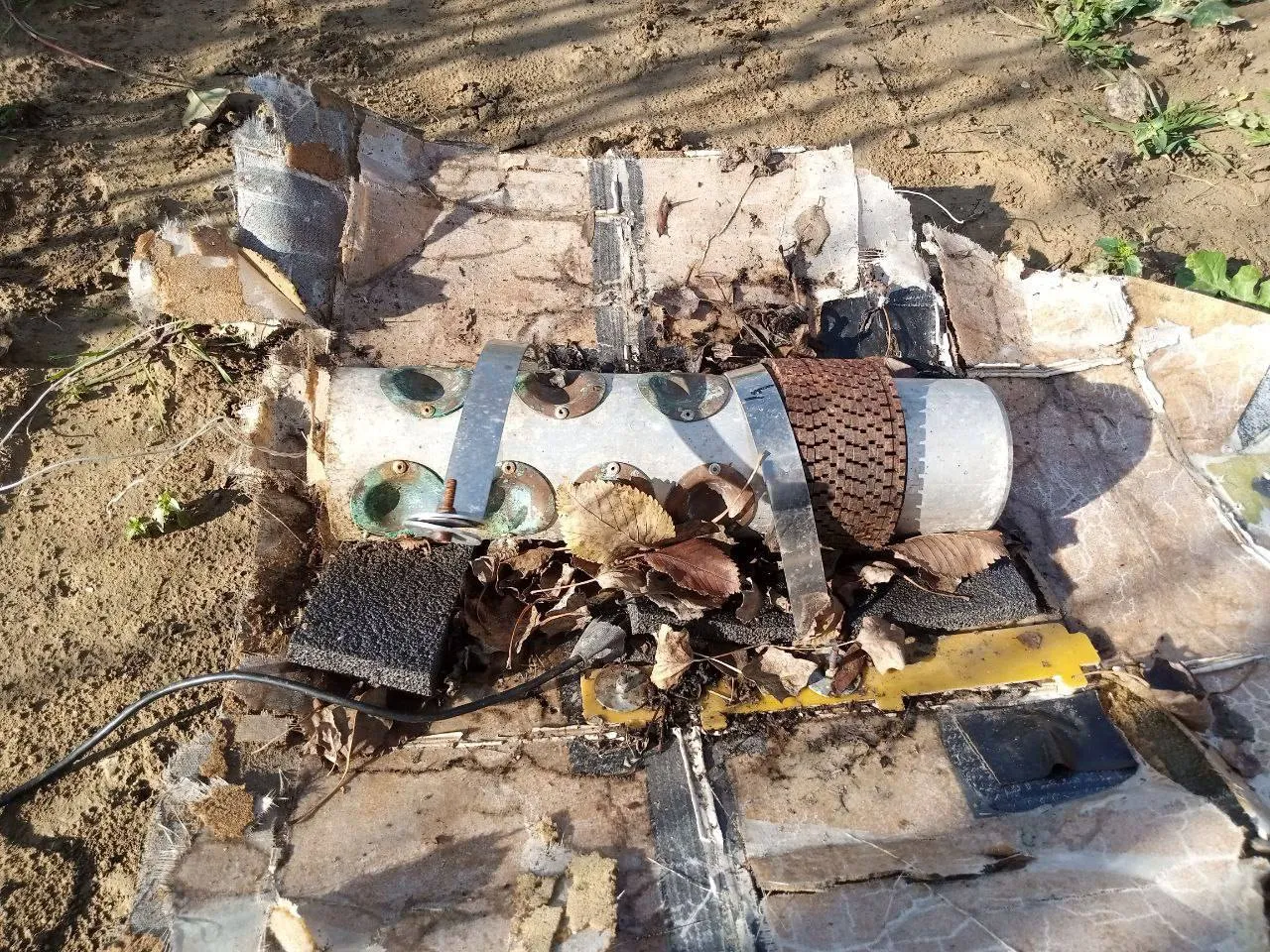 В Севастополе обнаружены части БПЛА с боезарядом