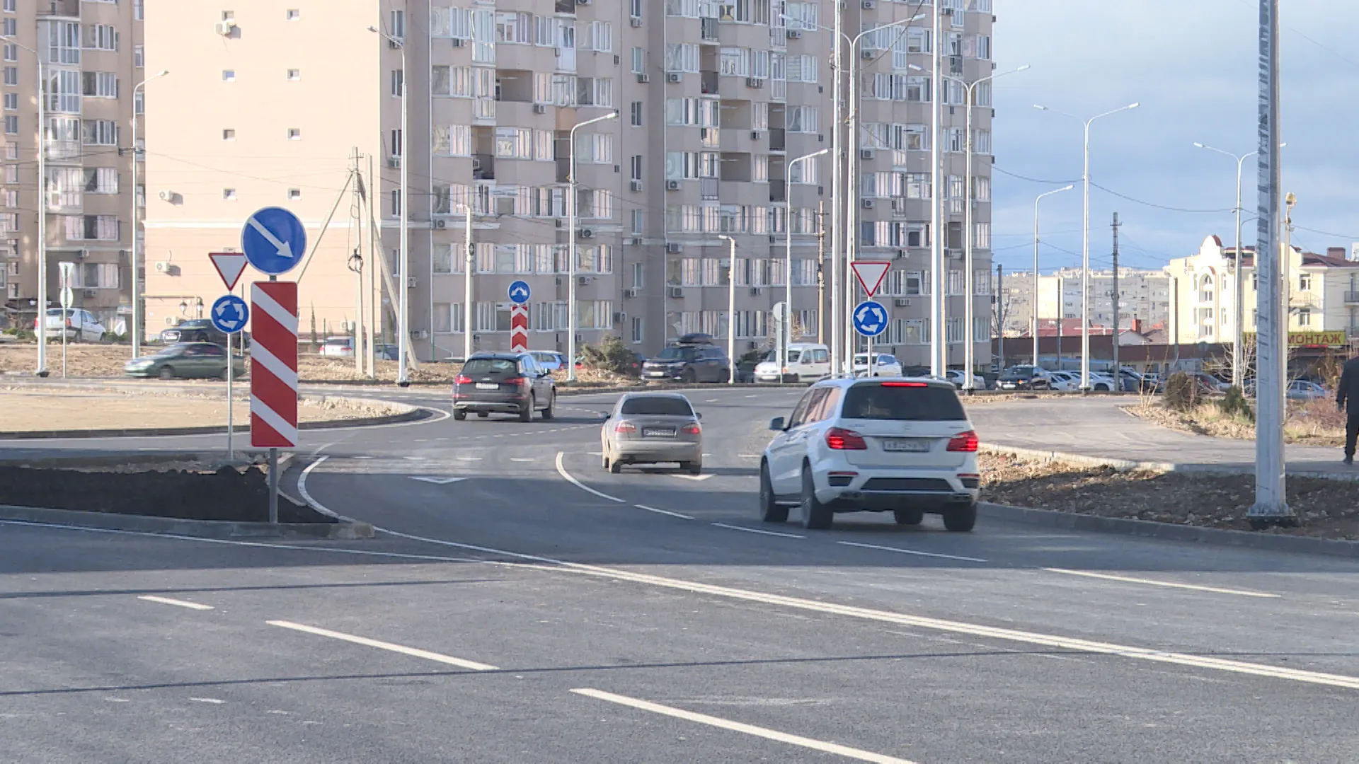 В Севастополе открыли движение на пересечении улицы Тараса Шевченко и Столетовского проспекта