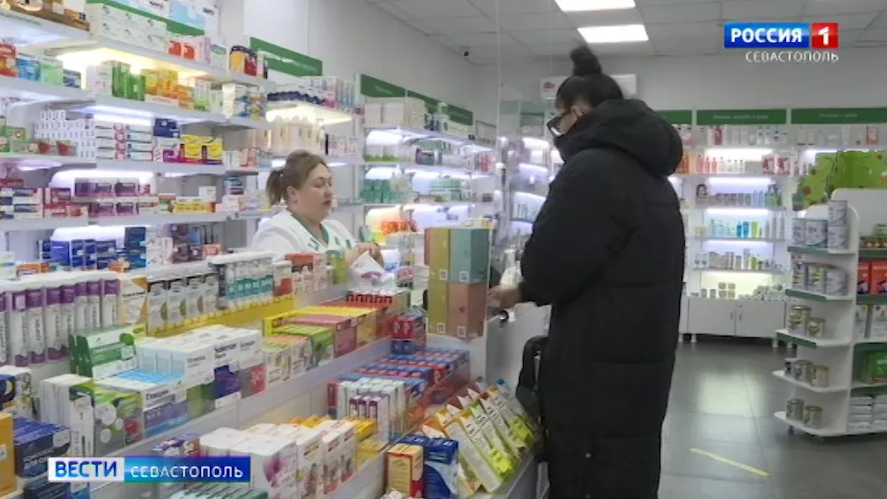 Аптеки Крыма и Севастополя продали лекарств почти на 23 миллиарда рублей></div>
	<div class=