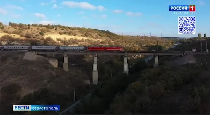 В Крым едут на поездах 30% туристов></div>
	<div class=