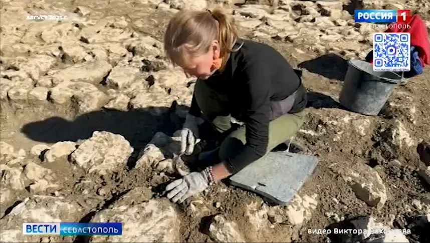 Археологи подвели итоги масштабных раскопок на одном из наделов хоры Херсонеса в Севастополе></div>
	<div class=