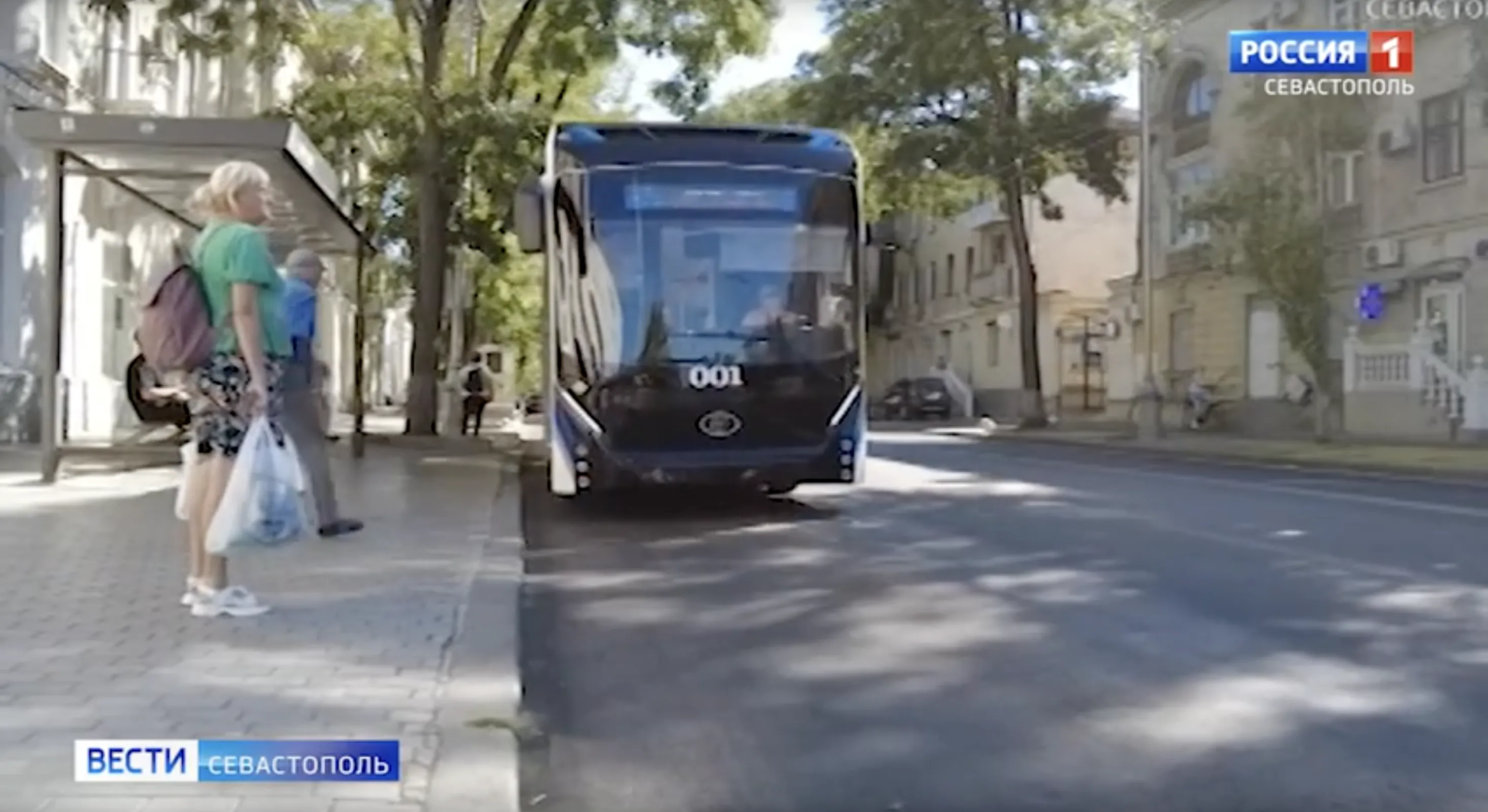Новый троллейбус «Адмирал» проходит обкатку на дорогах Севастополе
