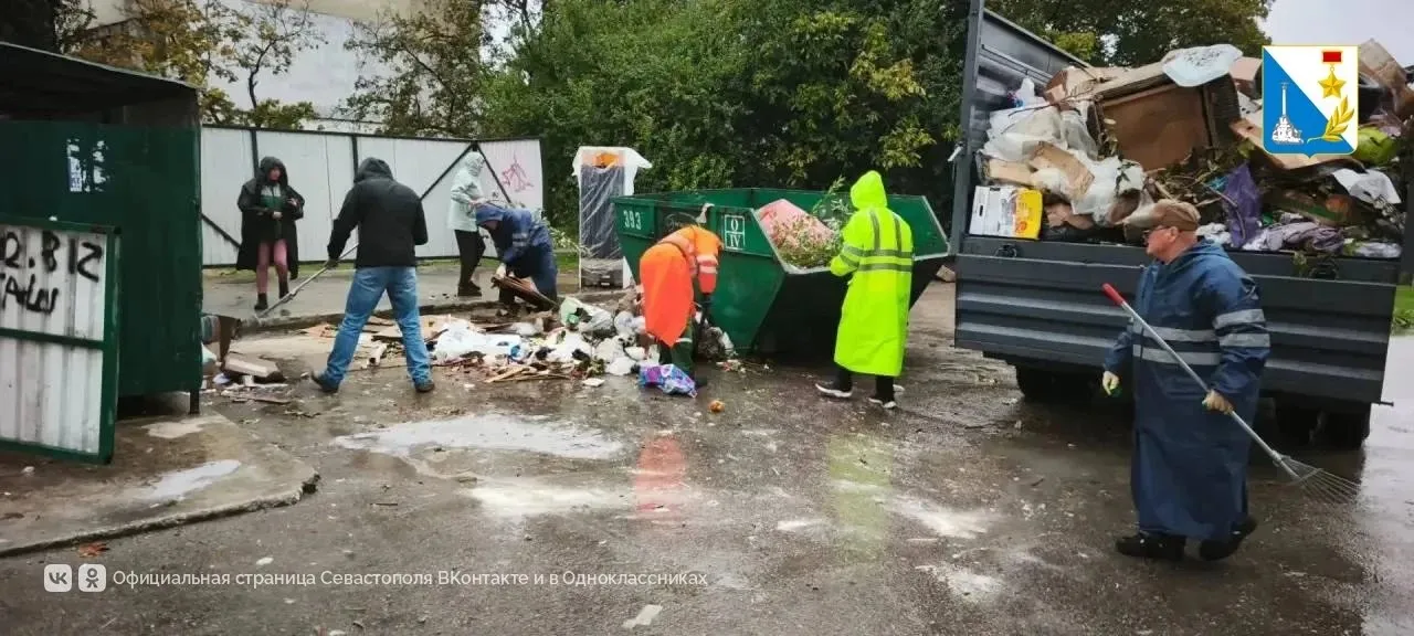 В Севастополе вывезли более 575 тонн отходов